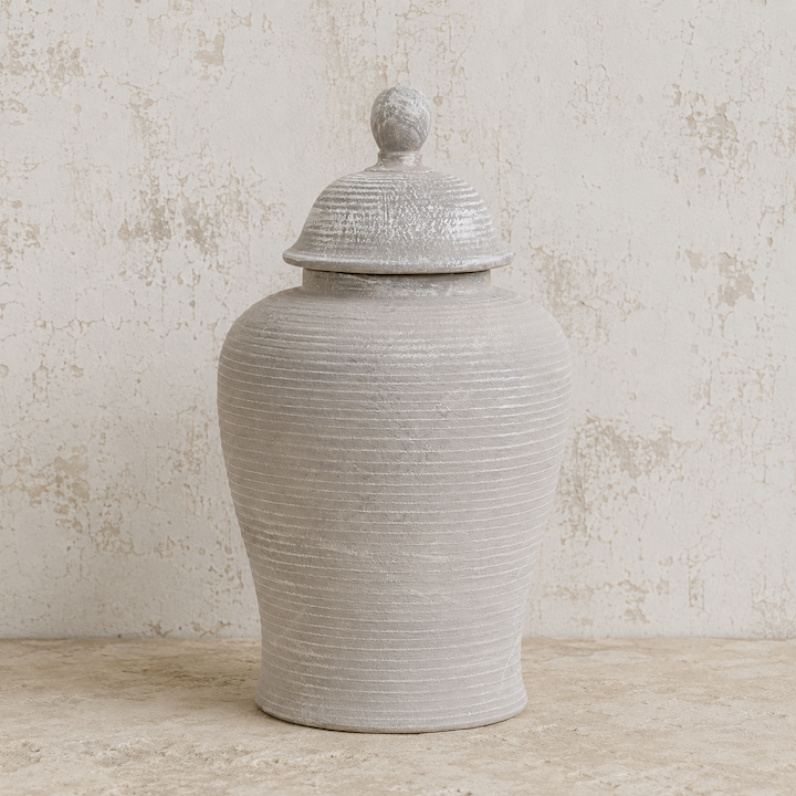TIVOLI GINGER JAR WITH LID 22x22x37cm